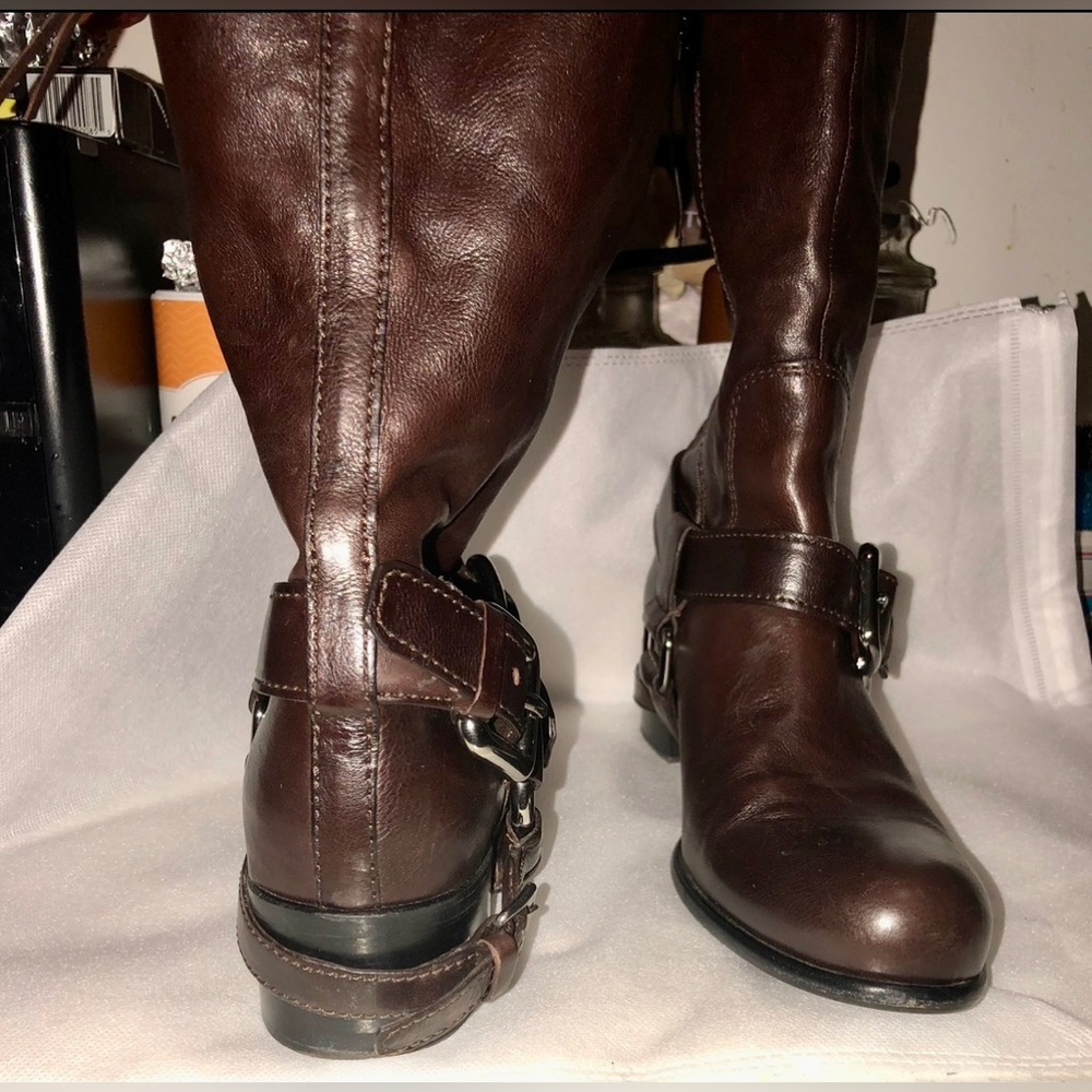 ❤️Miu Miu❤️Motorcycle Style. Size 39 - Picture 7 of 8